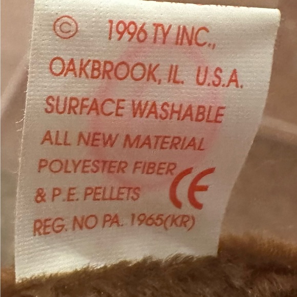 Ty Rare Beanie Baby - Gobbles the Turkey with Tag Error - Picture 5 of 5